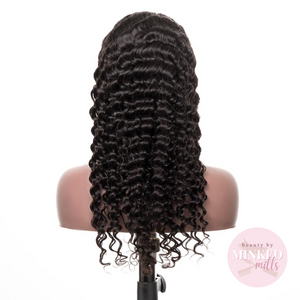 Deep Wave 13x4 HD Frontal Wig 180% Density