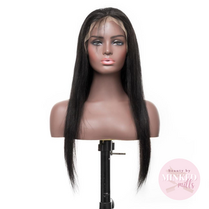 Straight 13x4 HD Frontal Wig 180% Density